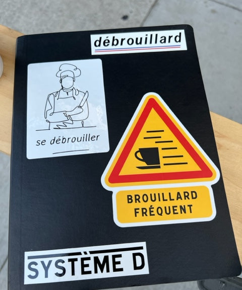 Debrouillard Systeme D stickers