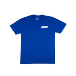 Debrouillard blue logo t shirt