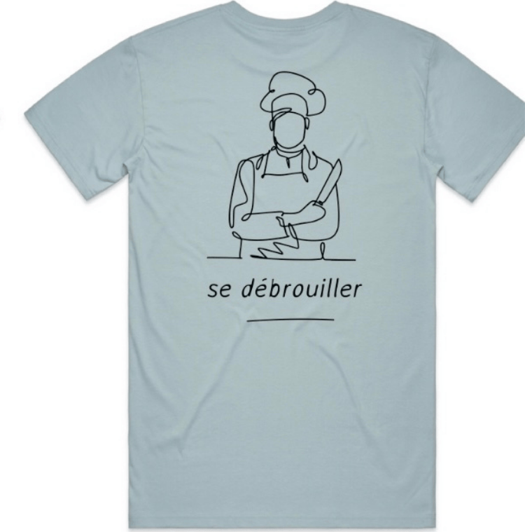 debrouillard shirt chef back
