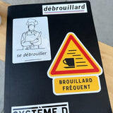 Debrouillard Systeme D stickers