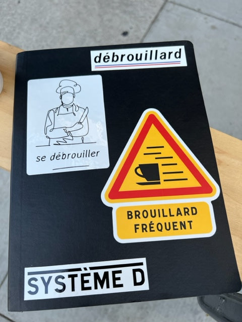 Debrouillard Systeme D stickers