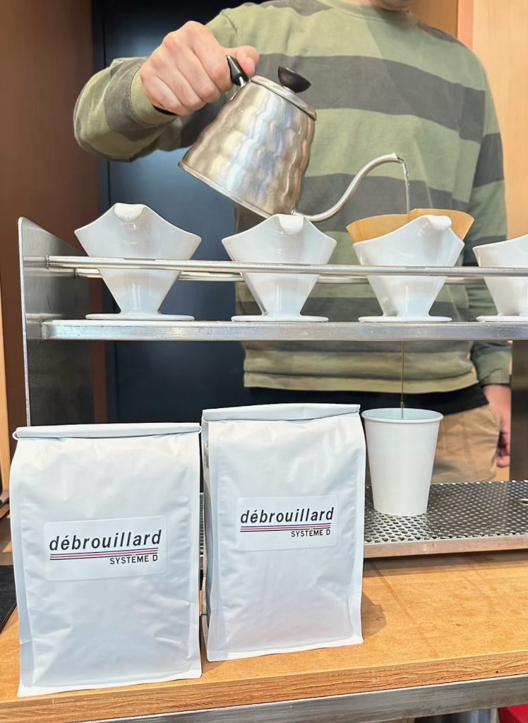 Debrouillard Systeme D coffee