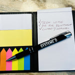 Systeme D notebook and pen