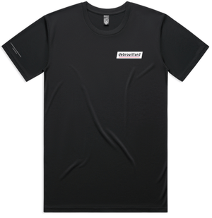 Open image in slideshow, Debrouillard black activewear shirt
