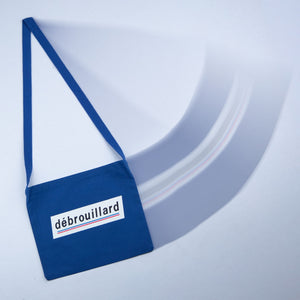 Debrouillard blue bag musette motion